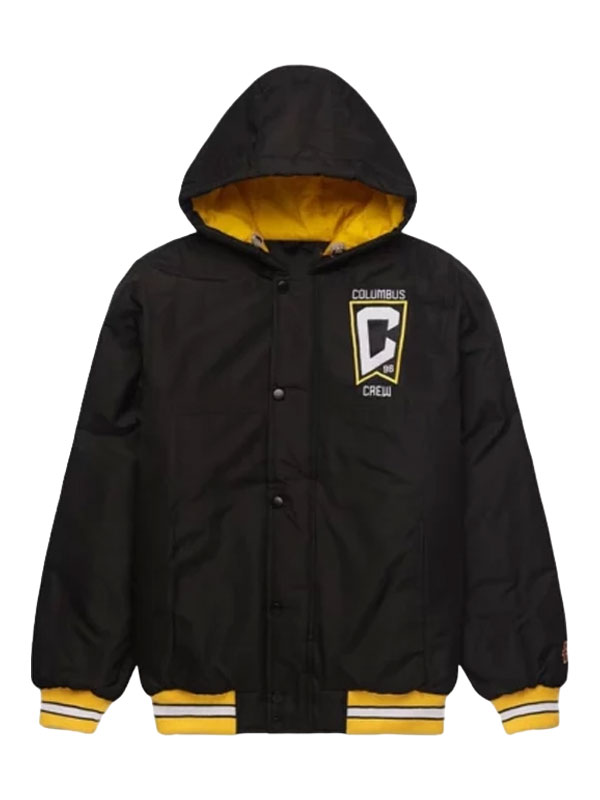 Columbus Crew Parka Black Hooded Jacket