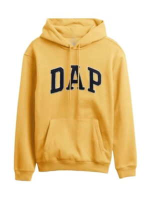 Dap Gap Pullover Yellow Fleece Hoodie