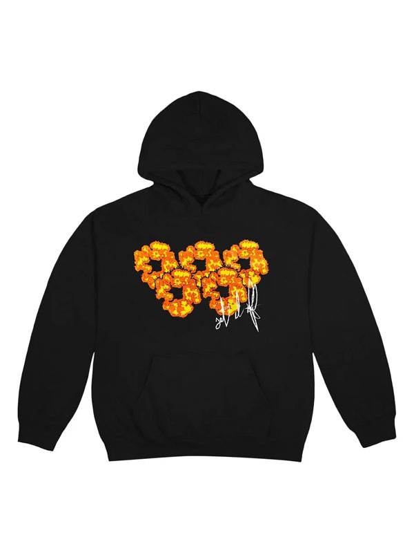 Denim Tears x Offset Black Fleece Pullover Hoodie