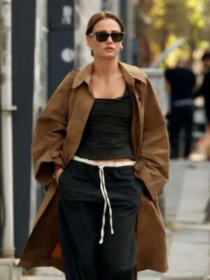 Devin Akin S02 The Family Brown Cotton Coat