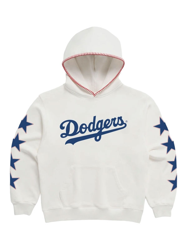 Dodgers Madhappy World Series Midweight Pullover Hoodie