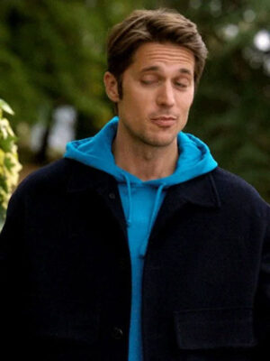 Emily In Paris Lucas Bravo Black Wool Jacket
