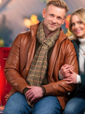 Eric Johnson 2024 A Christmas Less Traveled Leather Jacket