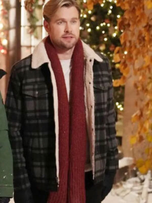 Falling for Christmas Chord Overstreet Wool Jacket
