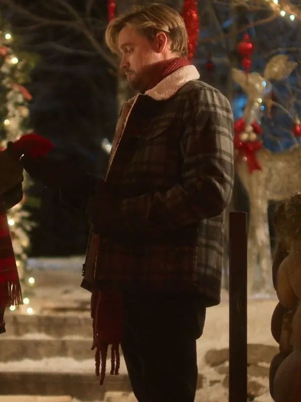 Falling for Christmas Chord Overstreet Wool Jacket