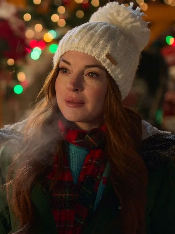 Falling for Christmas Green Cotton Jacket