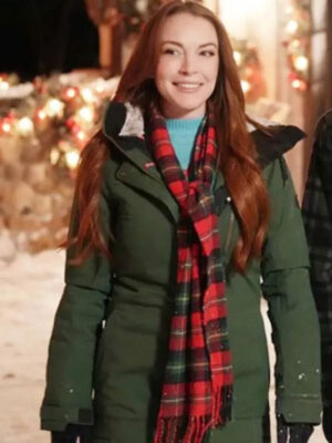 Falling for Christmas Green Cotton Jacket