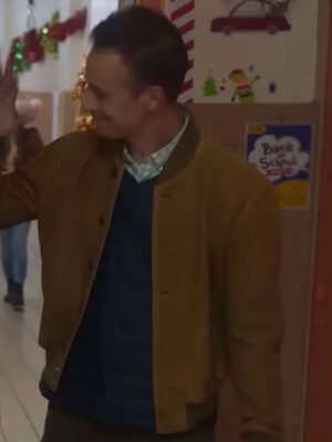 Freddie Prinze Jr Christmas with You Suede Leather Jacket