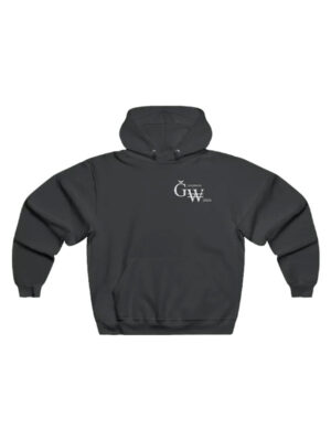 Greatness Within Black Oversized Pullover Hoodie