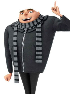 Gru Despicable Me 3 Black Jacket
