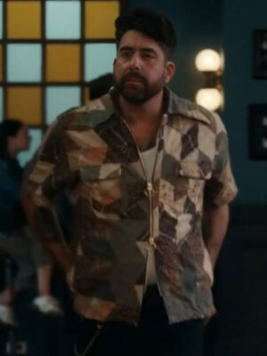 Harry Keshegian The Equalizer S5 Patchwork Print Shirt