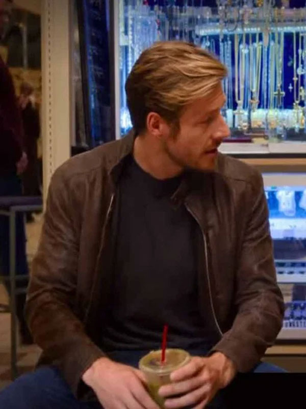 Jackson Holidate Luke Bracey Brown Jacket