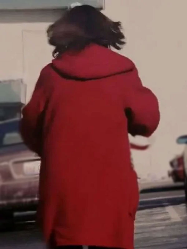Jamie Lee Curtis Christmas with the Kranks Red Hooded Coat