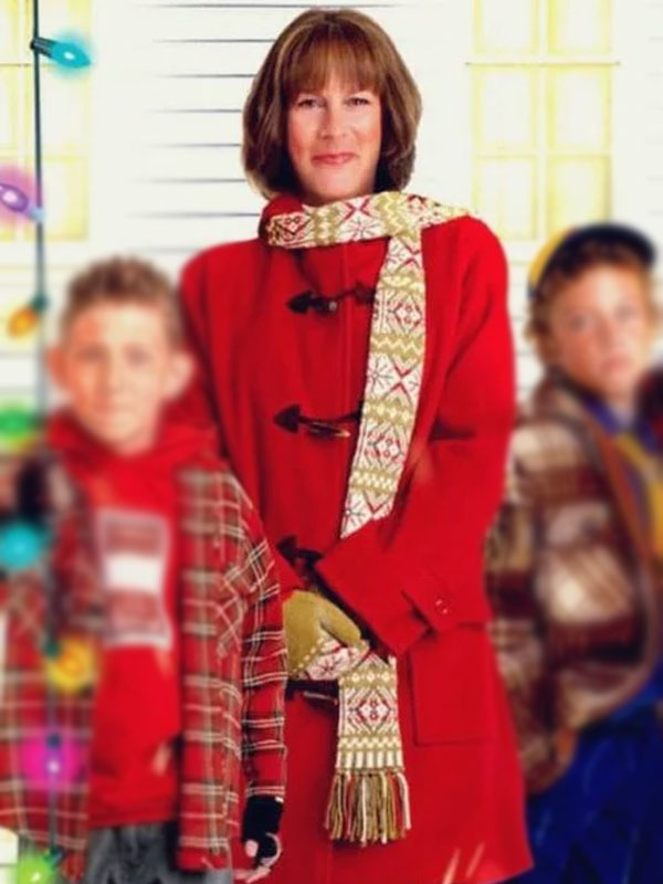 Jamie Lee Curtis Christmas with the Kranks Red Hooded Coat