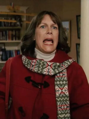 Jamie Lee Curtis Christmas with the Kranks Red Hooded Coat