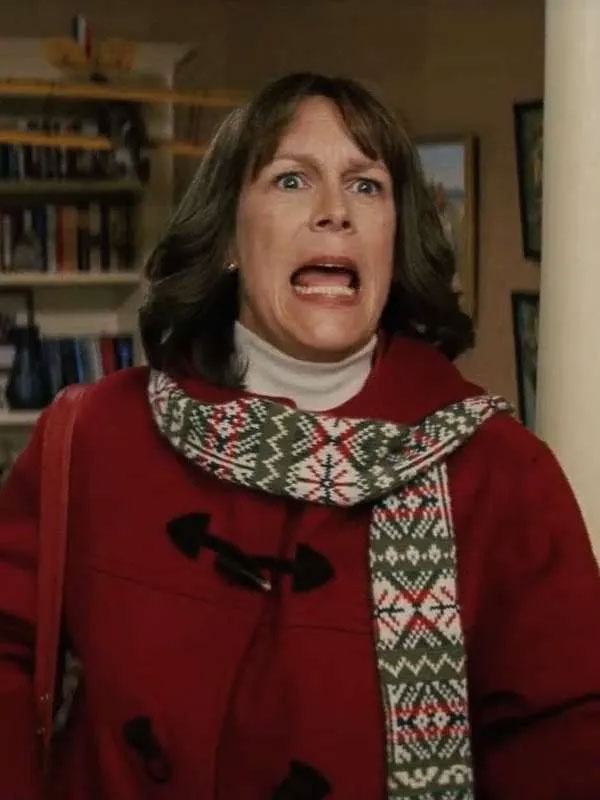 Jamie Lee Curtis Christmas with the Kranks Red Hooded Coat