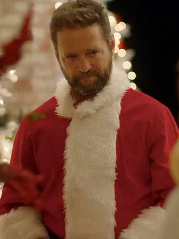 Jason Priestley Dear Christmas Red Jacket