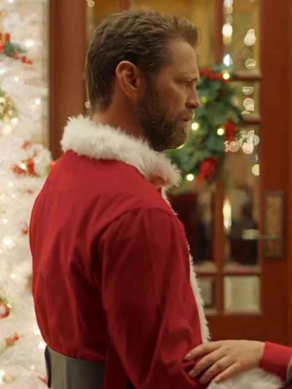 Jason Priestley Dear Christmas Red Jacket