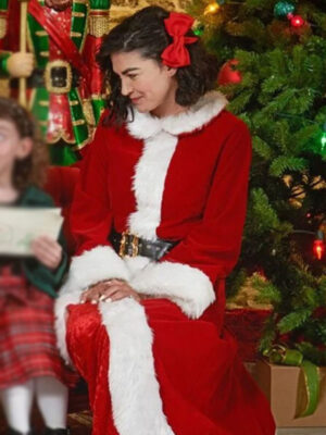 jessica-szohr-stella-designing-christmas-santa-claus-coat-1