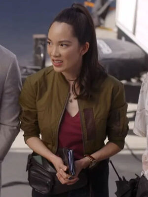 Jessika Van A Hollywood Christmas Cotton Bomber Jacket