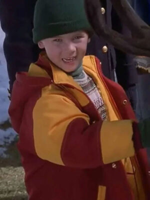 Jingle All the Way Jake Lloyd Red Hooded Jacket