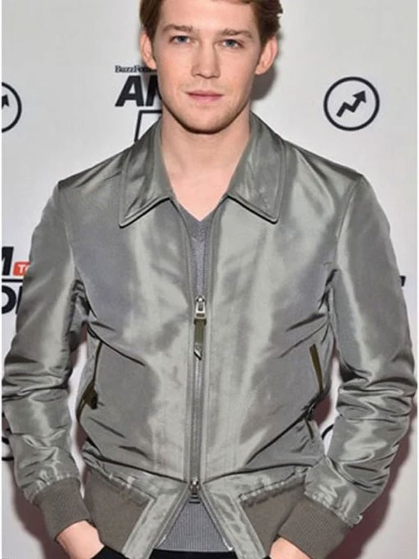 Joe Alwyn A Christmas Carol Green Bomber Jacket