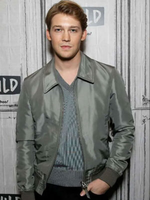 Joe Alwyn A Christmas Carol Green Bomber Jacket