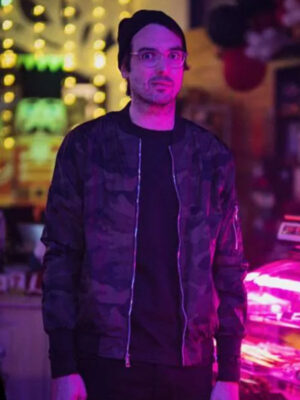 Jonah Ray Christmas Bloody Christmas Camouflage Jacket