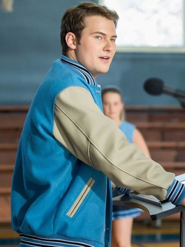 Justin Foley 13 Reasons Why Baseball Varsity Jacket