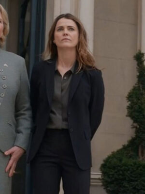 Keri Russell S02 The Diplomat Black Blazer