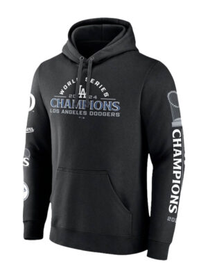 LA Dodgers 2024 World Series Champions Pullover Hoodie