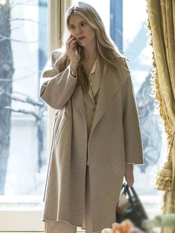 Lily Rabe The Undoing Wool Long Coat