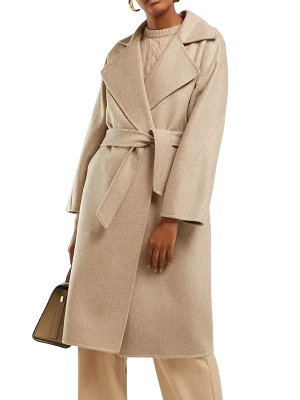 Lily Rabe The Undoing Wool Long Coat