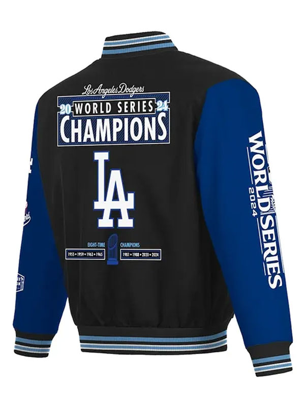 Los Angeles Dodgers World Series Varsity Bomber Jacket
