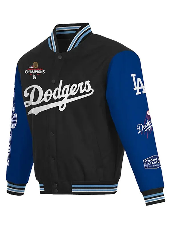 Los Angeles Dodgers World Series Varsity Bomber Jacket