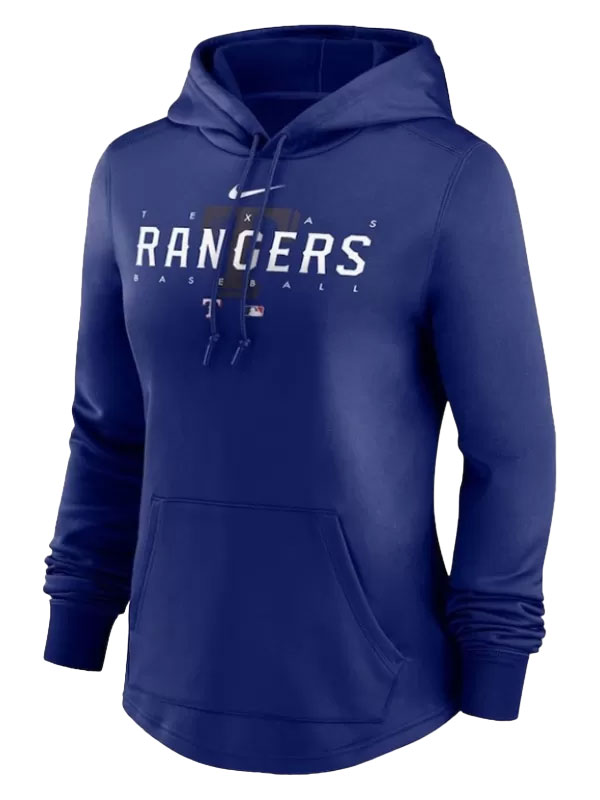 MBL Texas Rangers Bruce Bochy Blue Pullover Hoodie