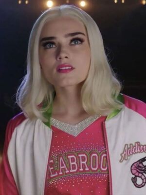 Meg Donnelly Zombies 3 Varsity Satin Jacket