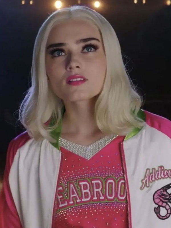 Meg Donnelly Zombies 3 Varsity Satin Jacket