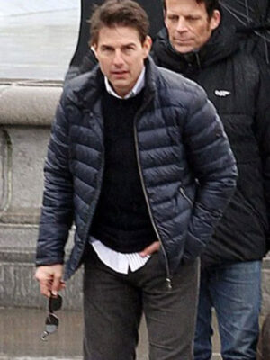 Mission Impossible 7 Tom Cruise Black Jacket
