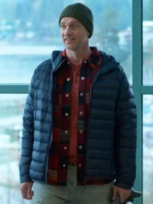 Murder In A Small Town 2024 Gordon Murphy Blue Puffer Jacket