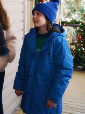 Mystery on Mistletoe Lane Logan Pierce Blue Jacket