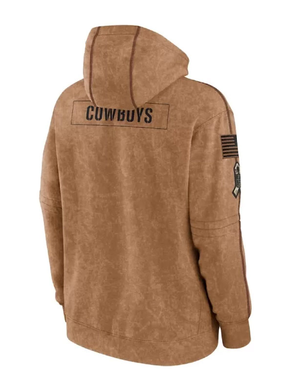 NFL Dallas Cowboys Salute To Service Club Pullover Hoodie