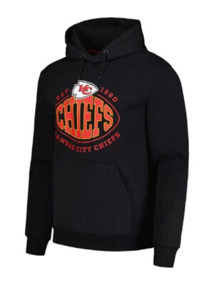 NFL Kansas City Chiefs BOSS Black Pullover Hoodie