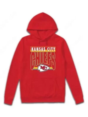 NFL Kansas City Chiefs Red Pullover Hooded