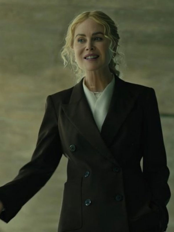 Nicole Kidman Special Ops Lioness S2 Black Suiting Blazer