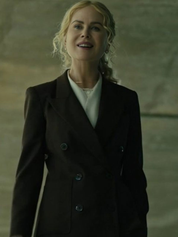 Nicole Kidman Special Ops Lioness S2 Black Suiting Blazer