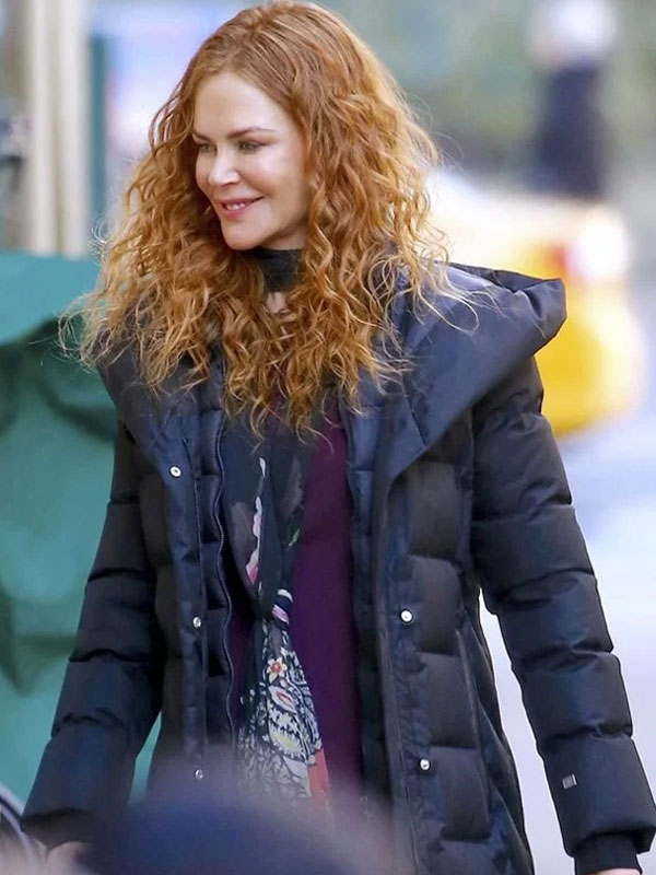 Nicole Kidman The Undoing Black Puffer Coat