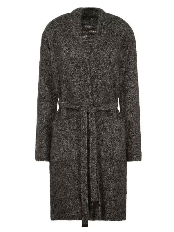 Nicole Kidman The Undoing Grey Wool Wrap Cardigan