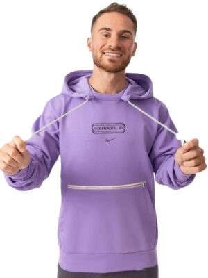 Nike Liverpool Fc Purple Pullover Hoodie