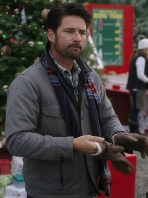 Our Holiday Story Warren Christie Grey Quality Jacket